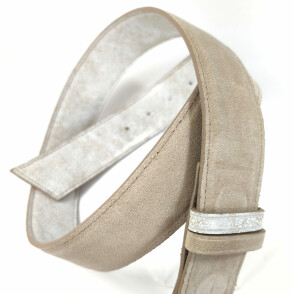 Ceinture reversible femme Lin  / Marbré lin